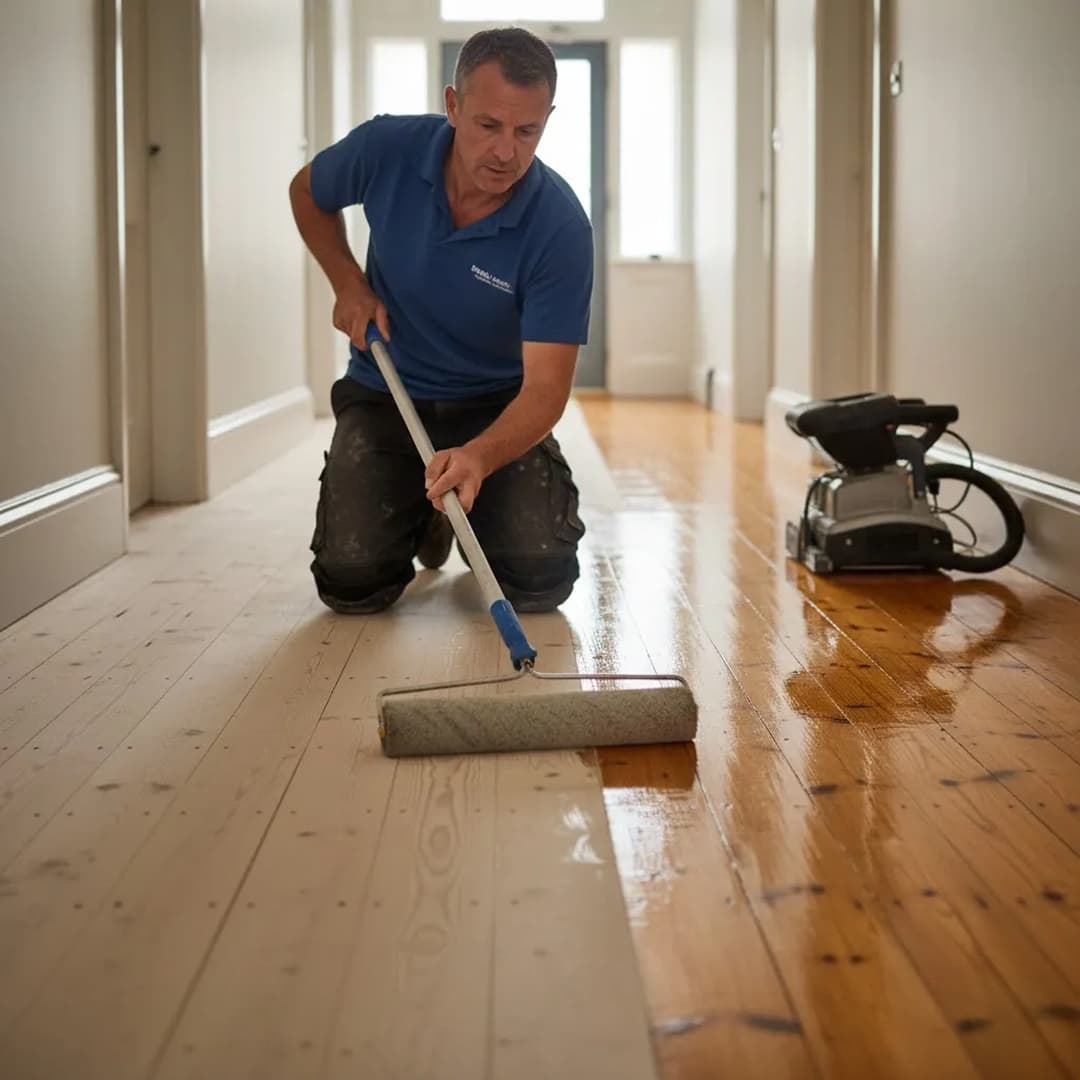 Sanding & Varnishing